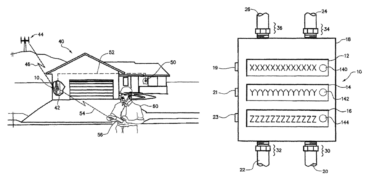 Water use monitoring apparatus