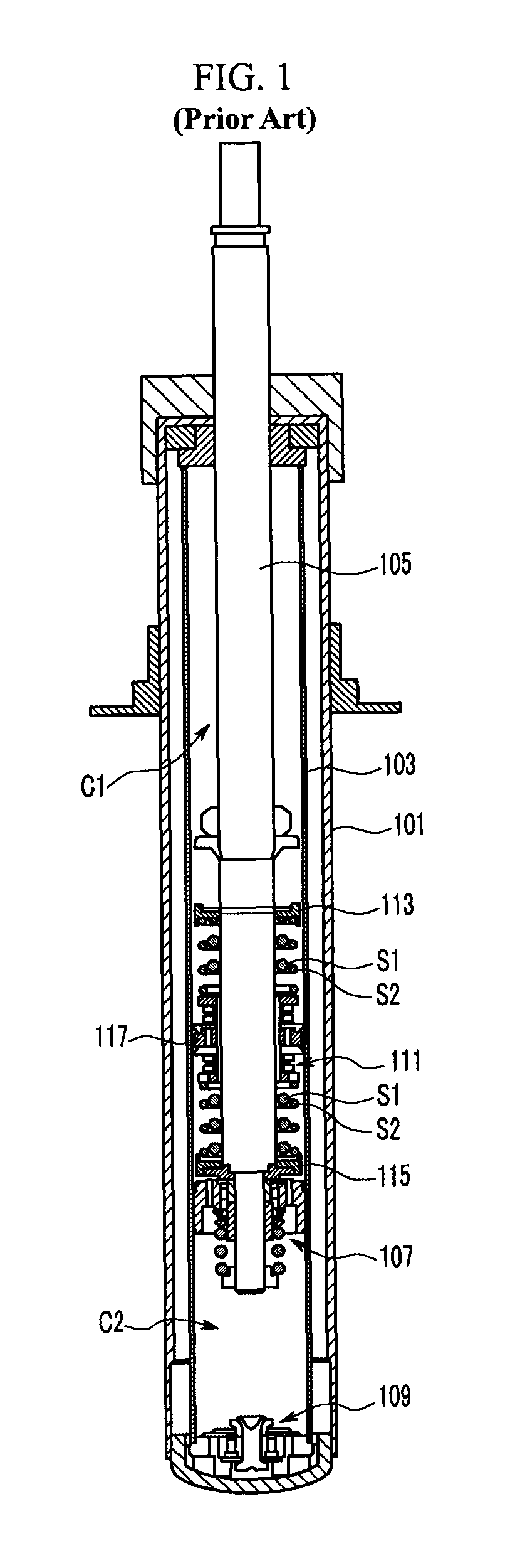 Amplitude sensitive damper apparatus