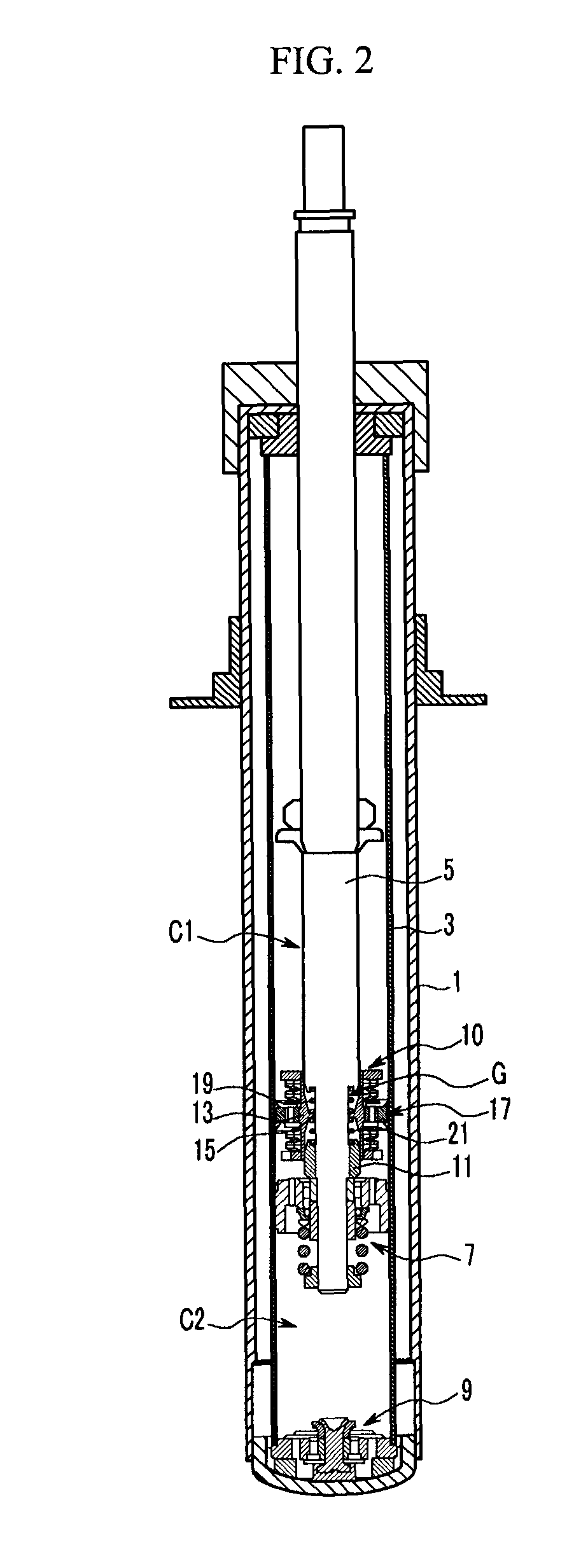 Amplitude sensitive damper apparatus