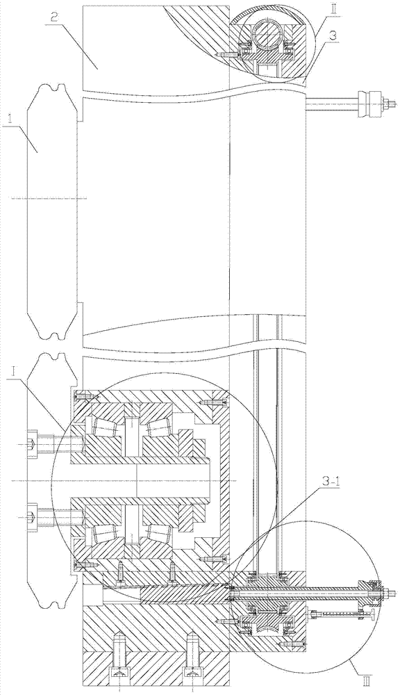 Method and device for preparing micro-nano gradient structure on surface layer of metal component