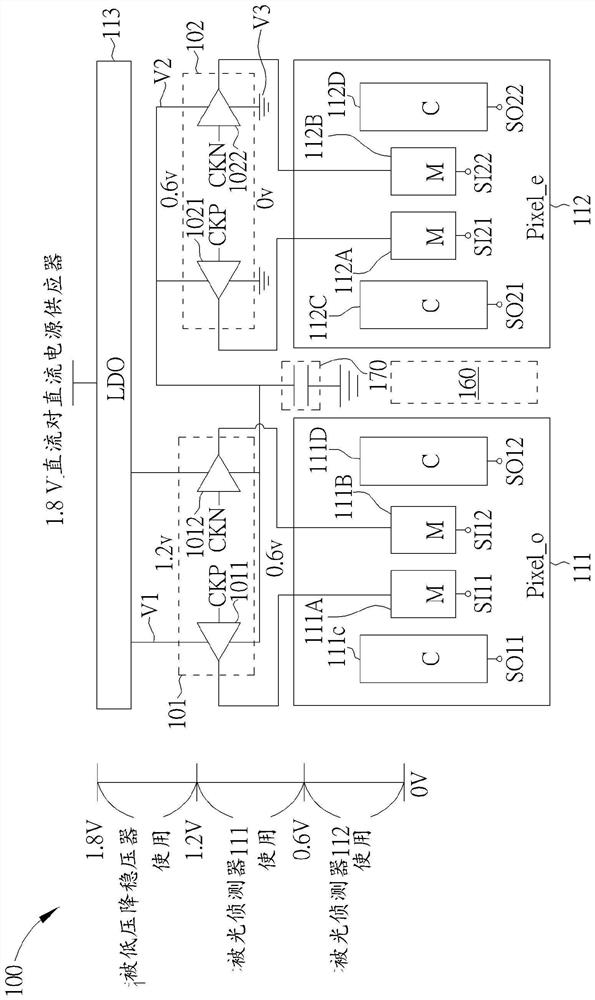 Photo-detecting apparatus and current recycling method