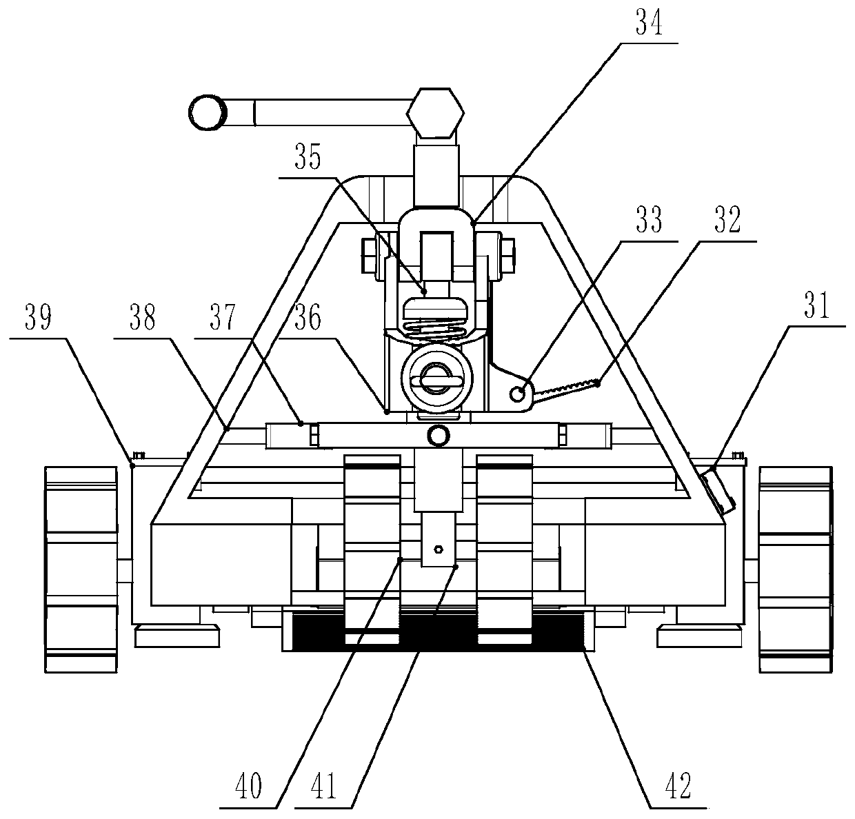 A trailer device for UAV traction