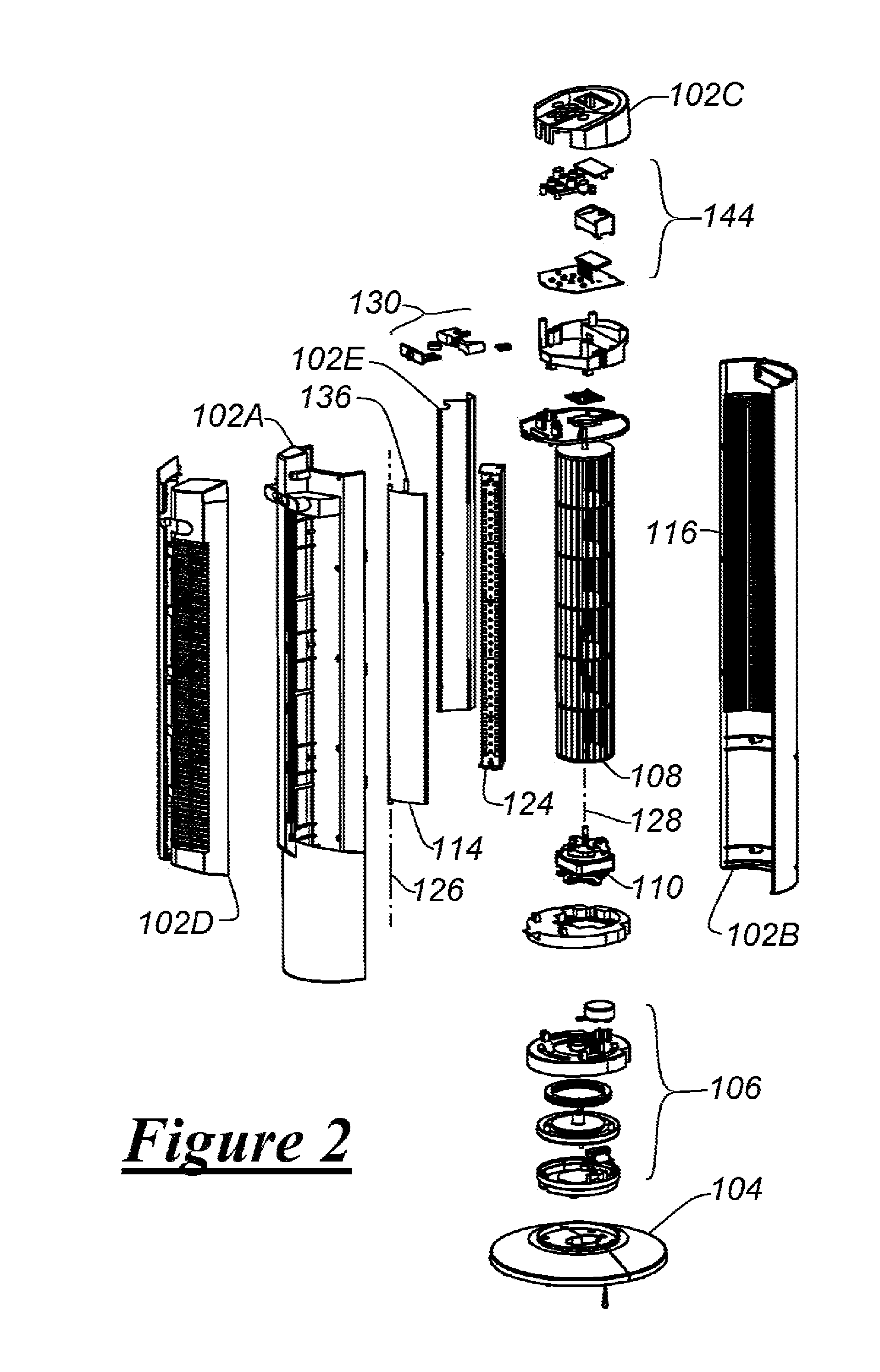 Heating and cooling apparatus