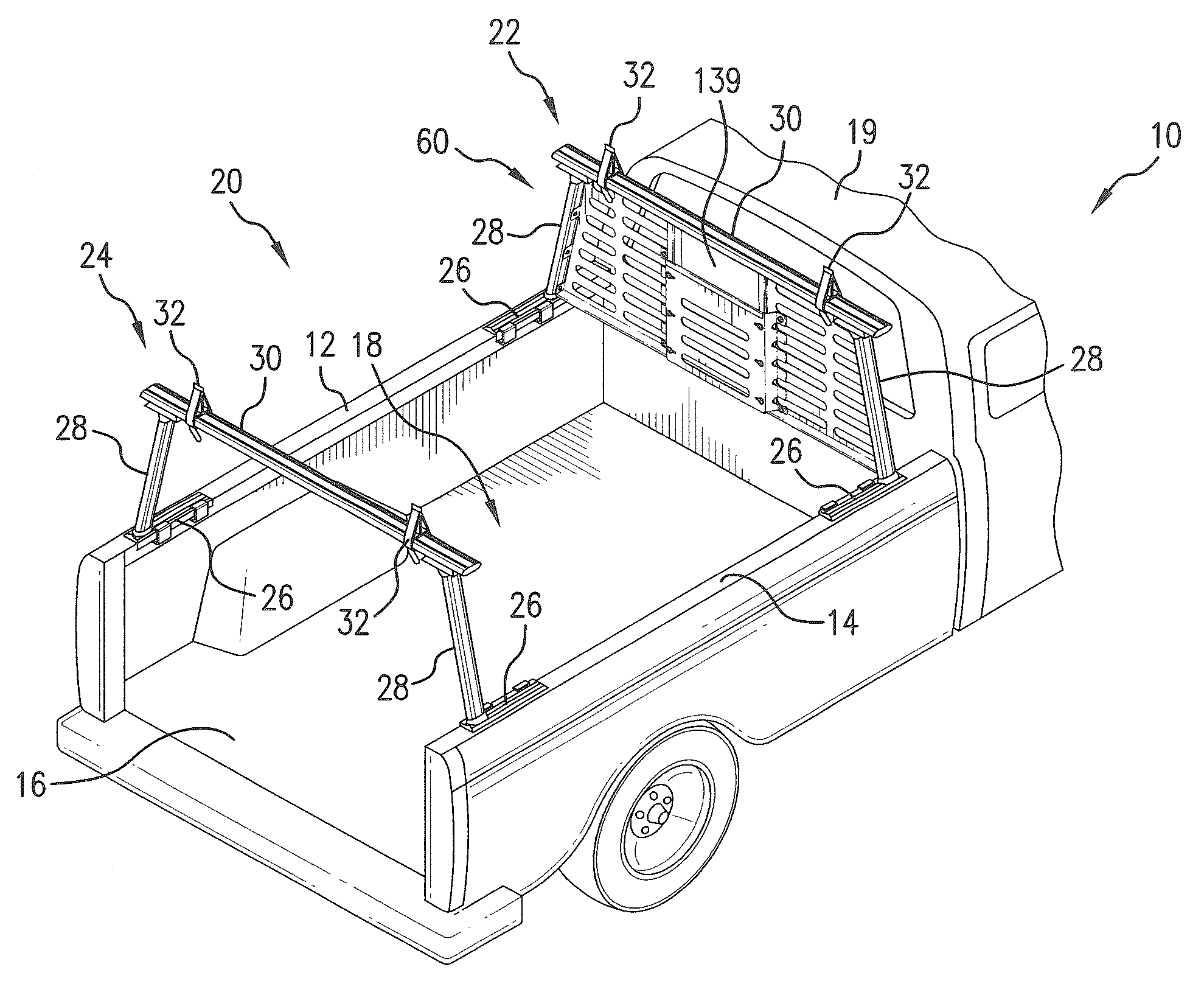 Truck headache rack