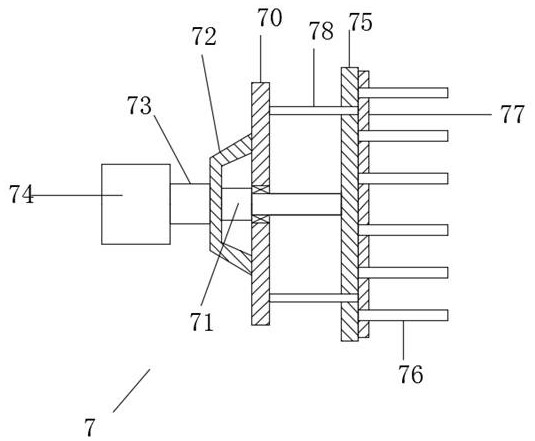 A cotton mixer device with premixing function