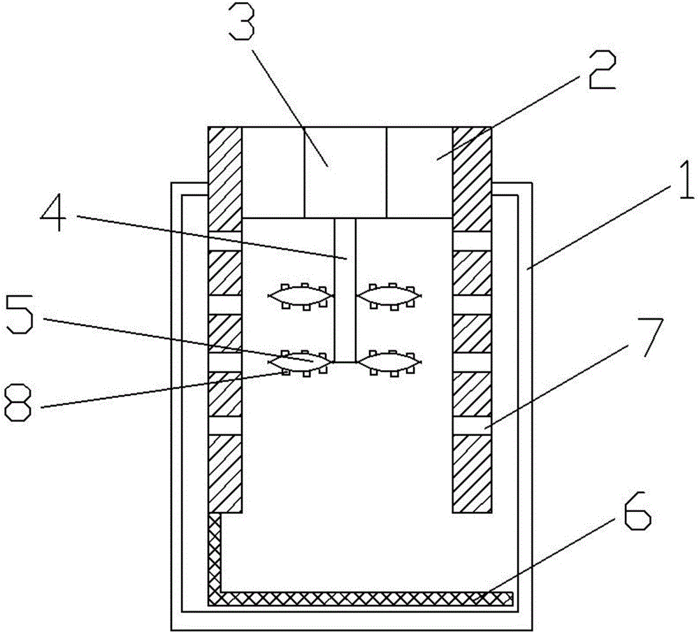 Novel clean soybean milk machine