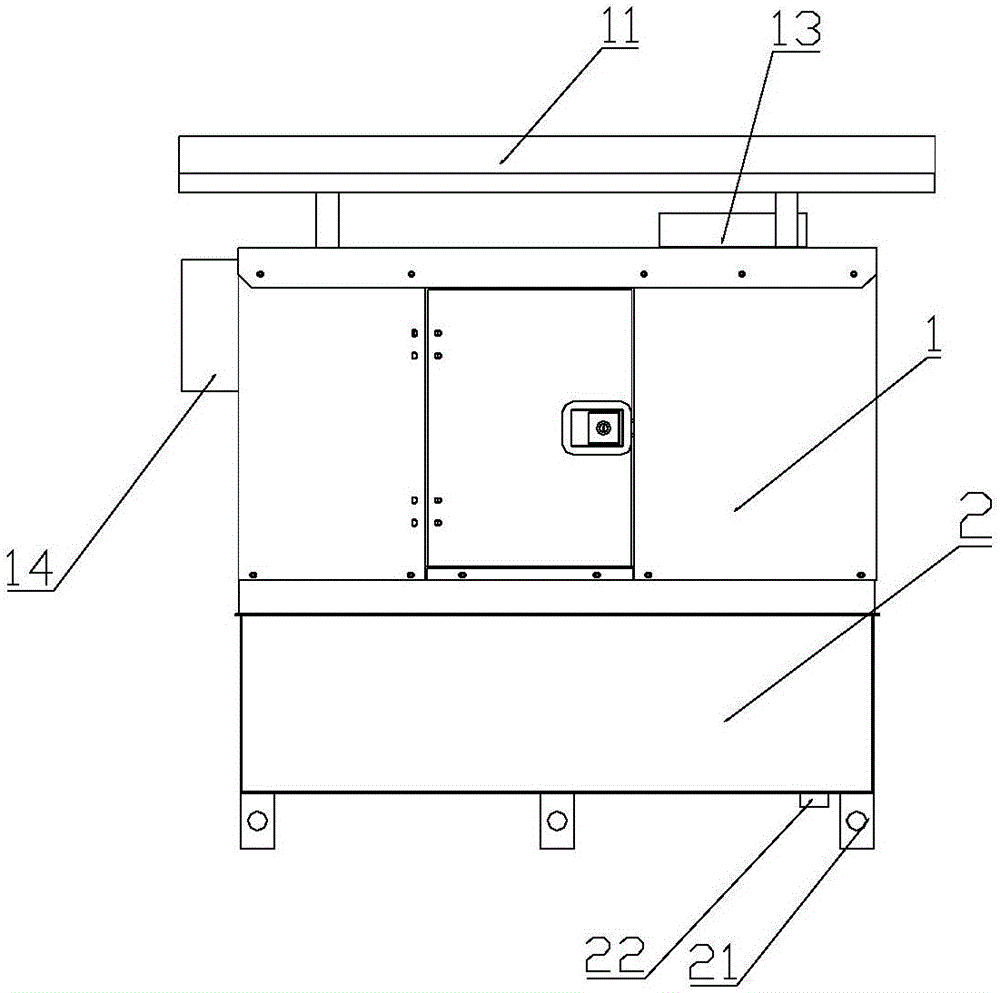 Outdoor type low-temperature-resistant air cooling diesel generator set for communication base station