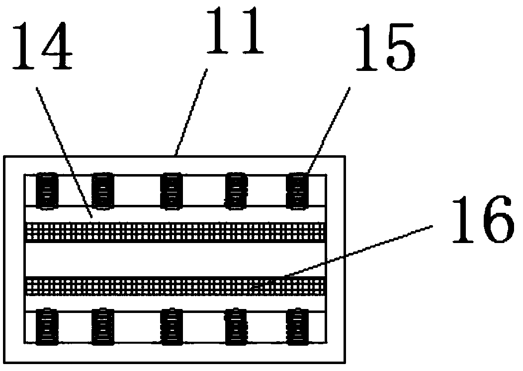 Novel rubber processing cooling tank