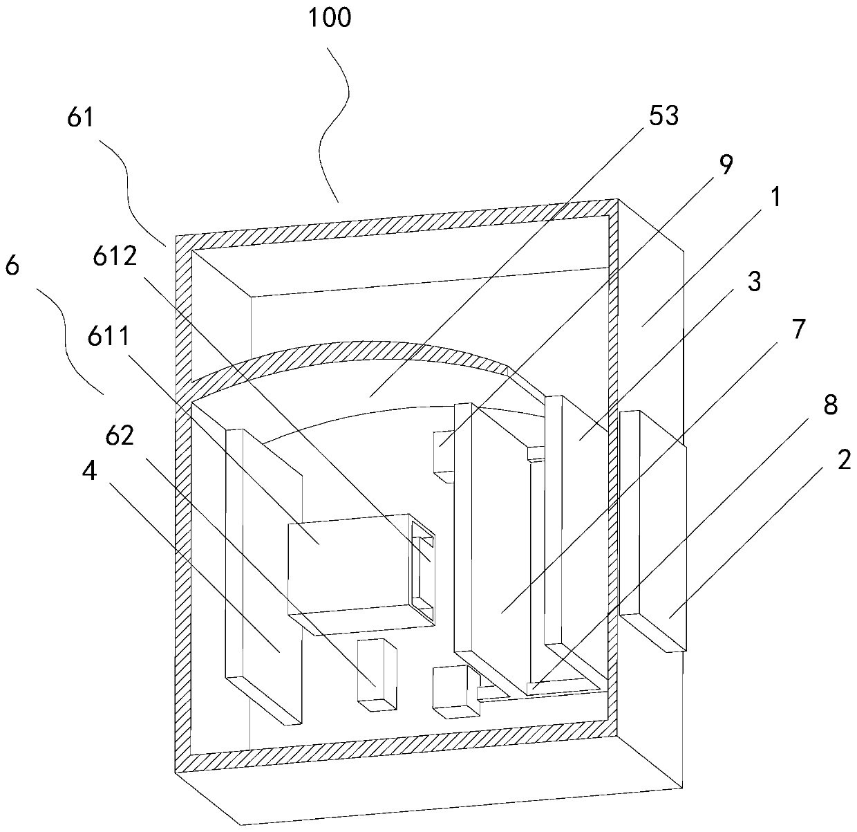 Household air purification device based on Internet of things