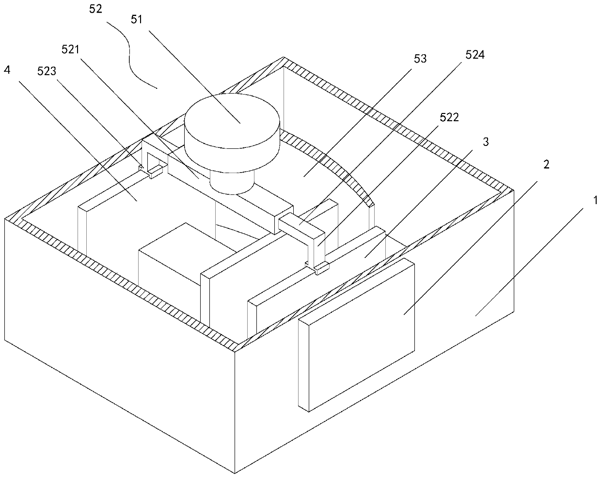 Household air purification device based on Internet of things