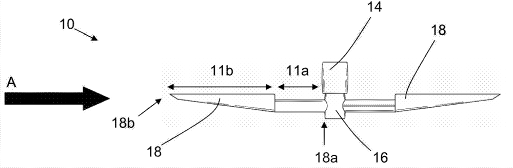 A wind turbine and associated control method