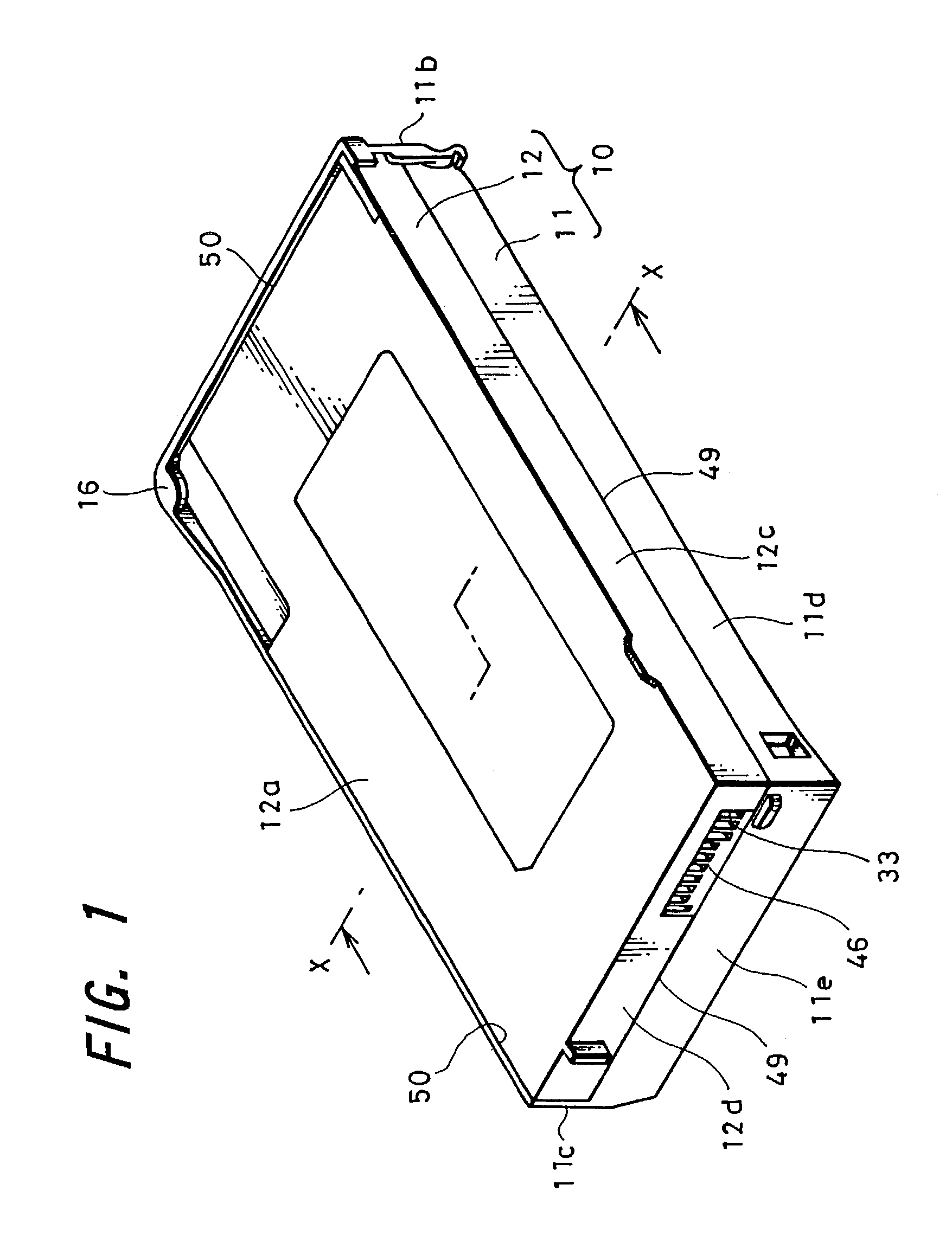 Secondary battery accomodation case