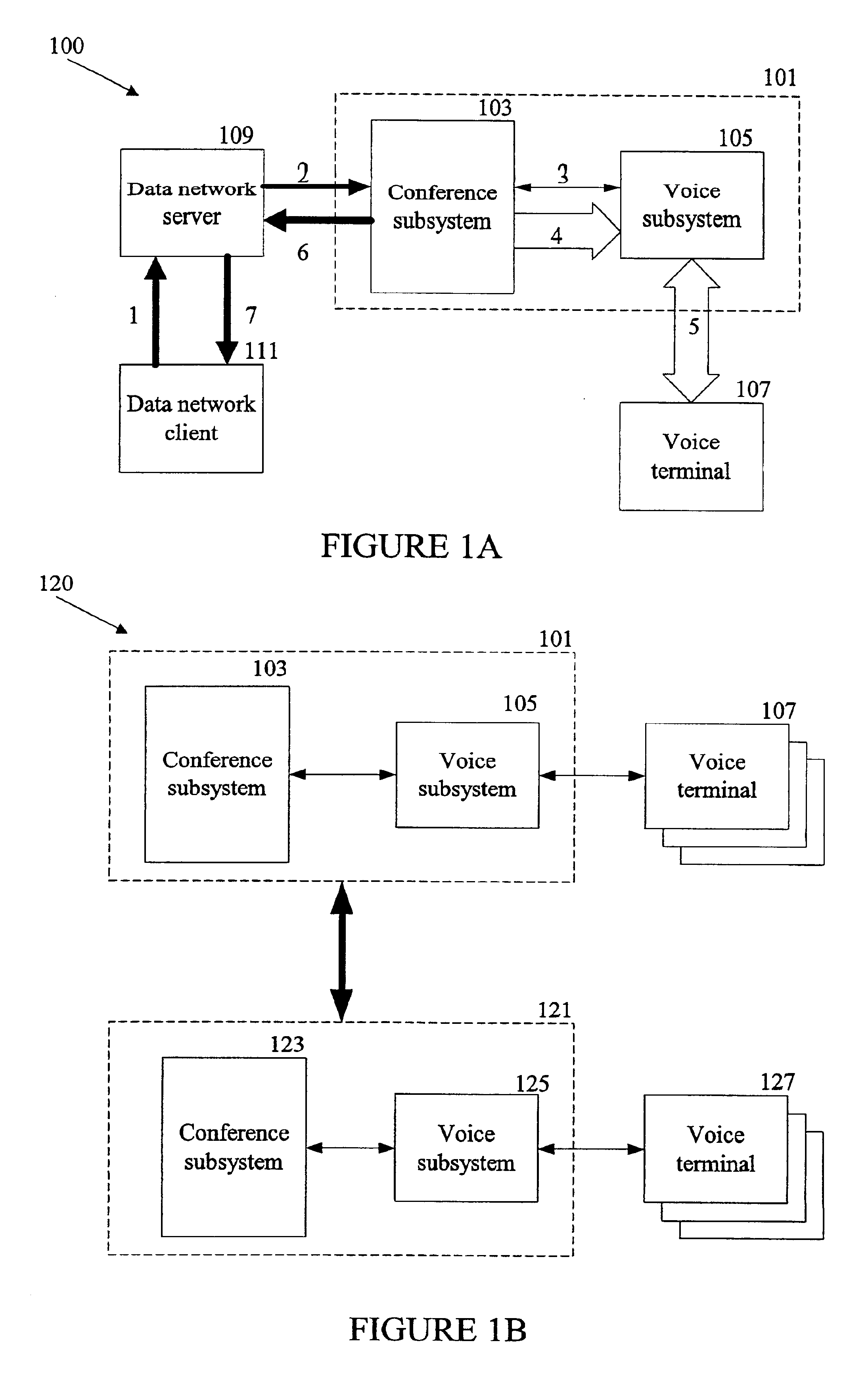 End user control of a teleconferencing network through a data network