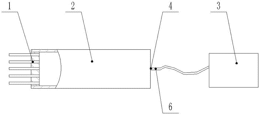 Agar gel negative pressure perforating method and perforator