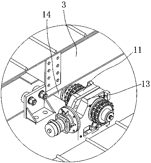 Telescopic intelligent multi-functional inverted arch trestle and construction method using the same