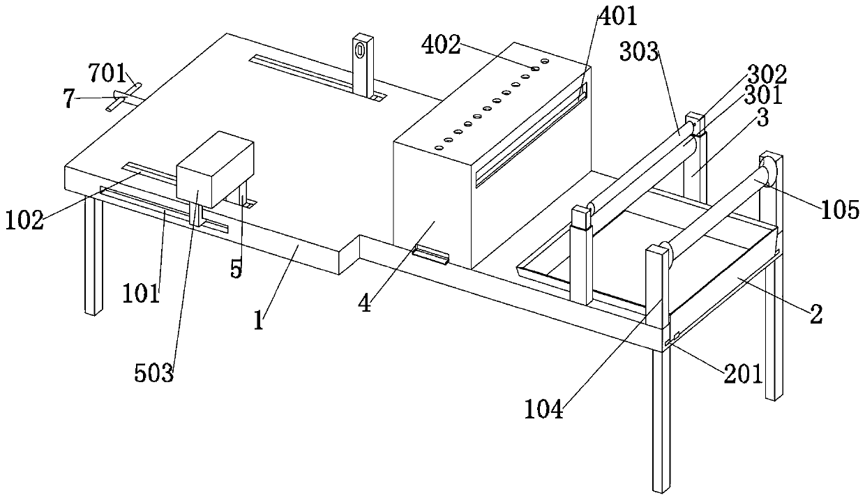 Improved clothing textile cloth dyeing, drying and winding device