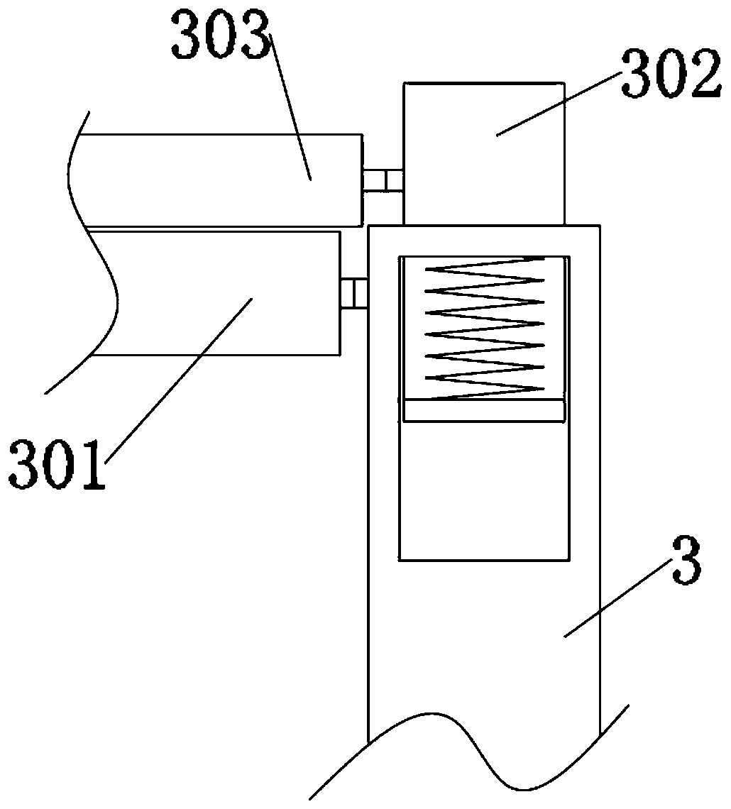 Improved clothing textile cloth dyeing, drying and winding device