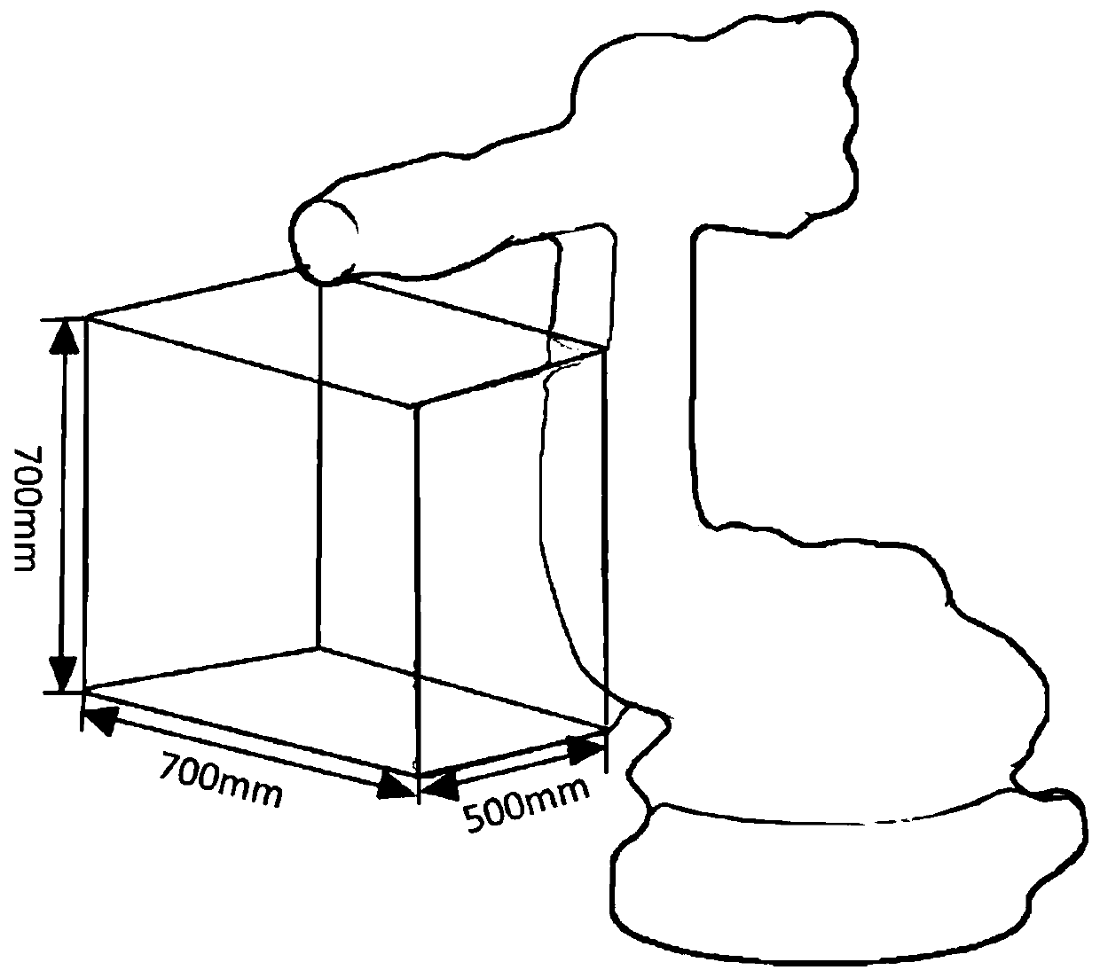 Method for compensating positioning errors of robot based on deep neural network