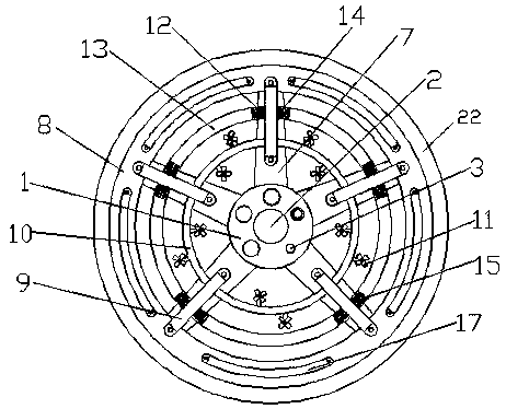 Special automobile aluminum alloy hub convenient to mount