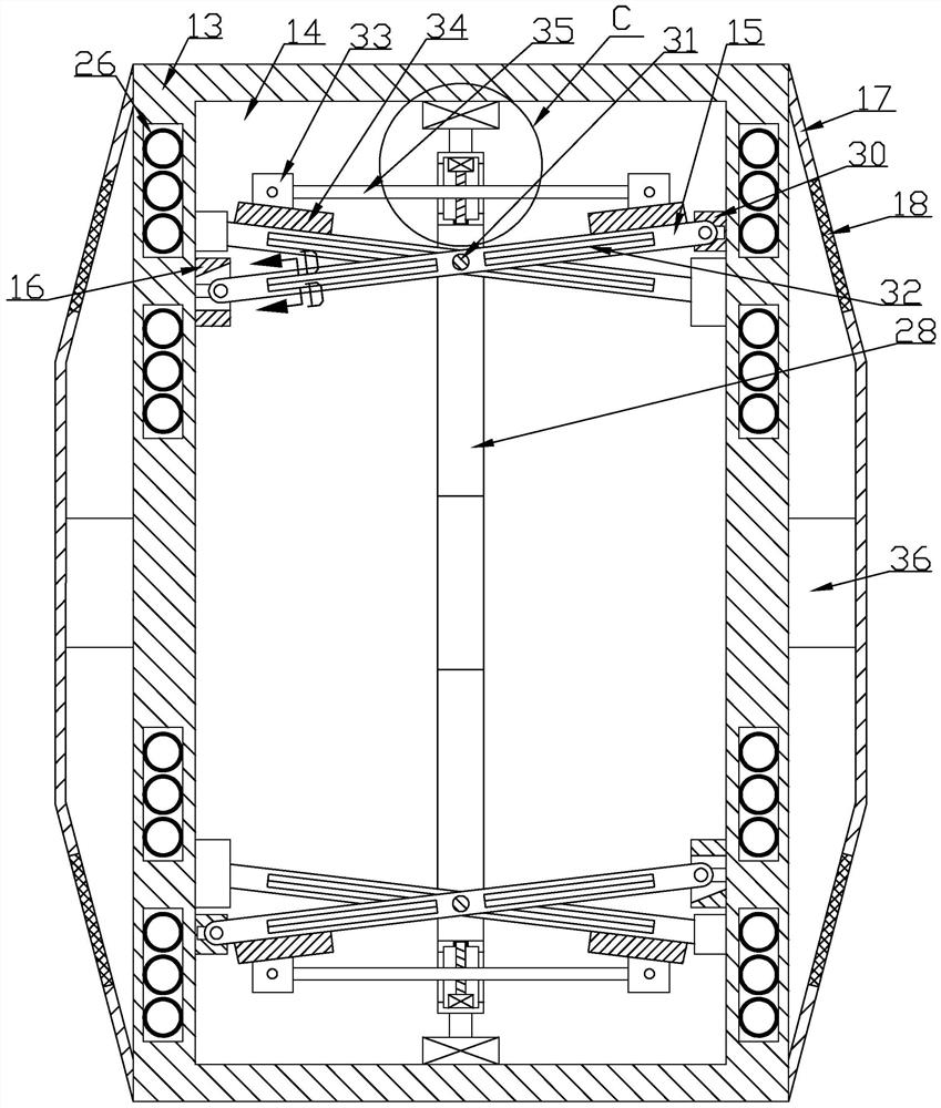 Transportation carriage for preventing coal freezing and facilitating coal unloading