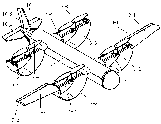 Semi-annular-wing aircraft