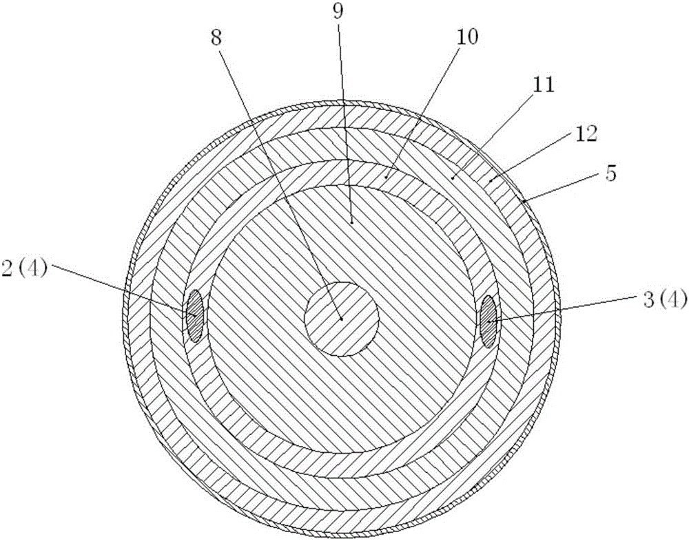 Combined grafting method of prunus persica, amygdalus triloba and prunus cerasifera