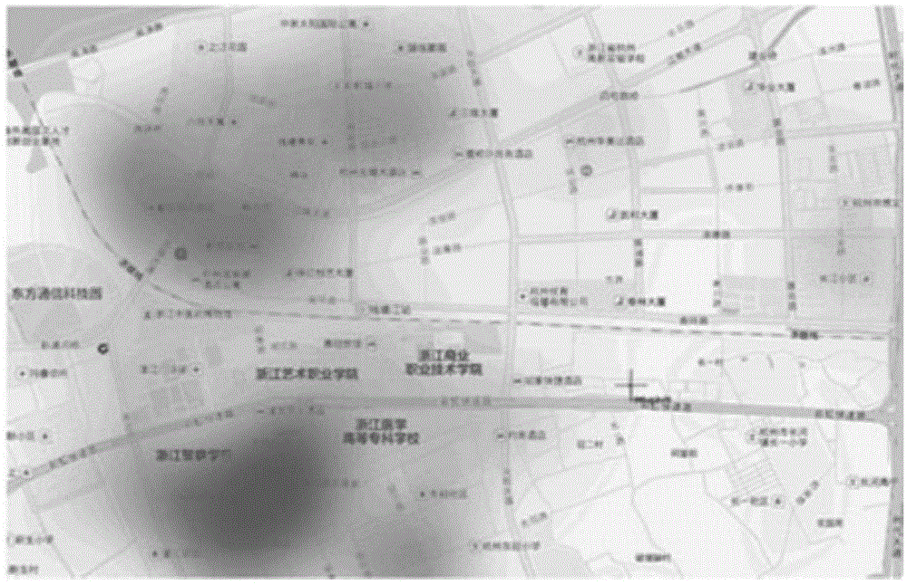 Data popularity based monitoring point distribution requirement diagram generation method and apparatus