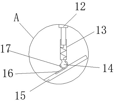 Thermal insulation latrine pit flushing device and implementation method