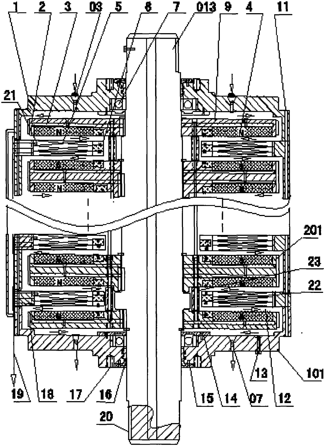 Wind tunnel thruster