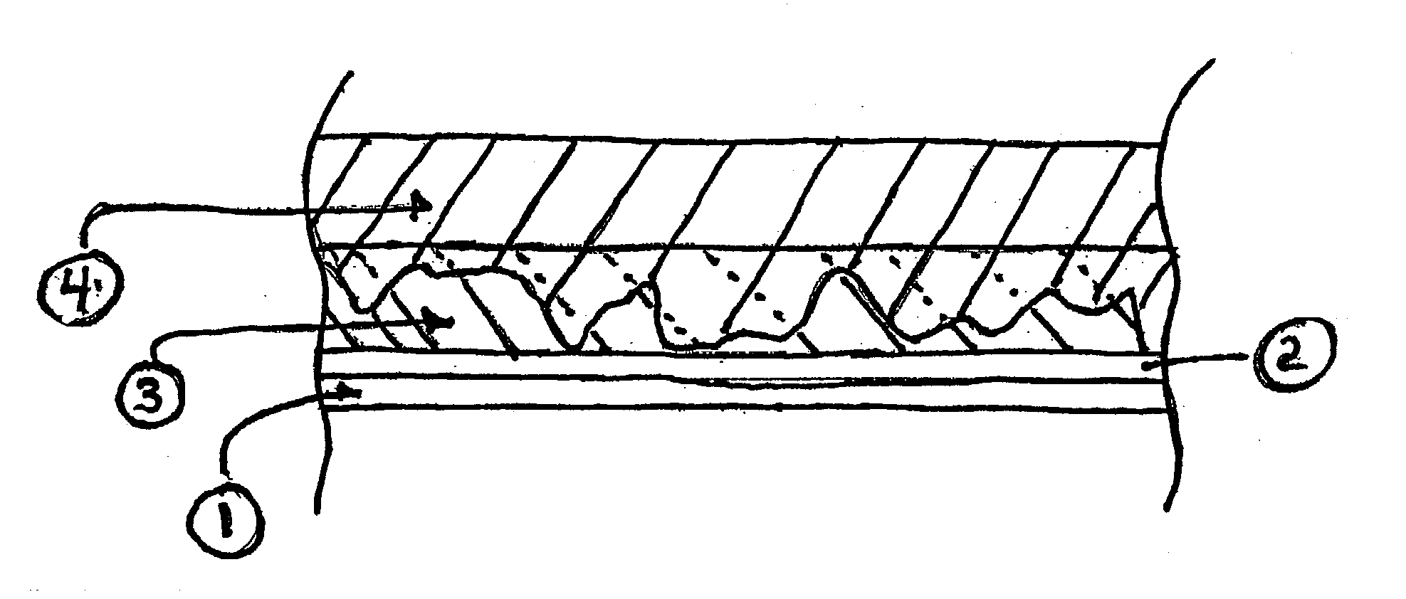 Controlled penetration subpad