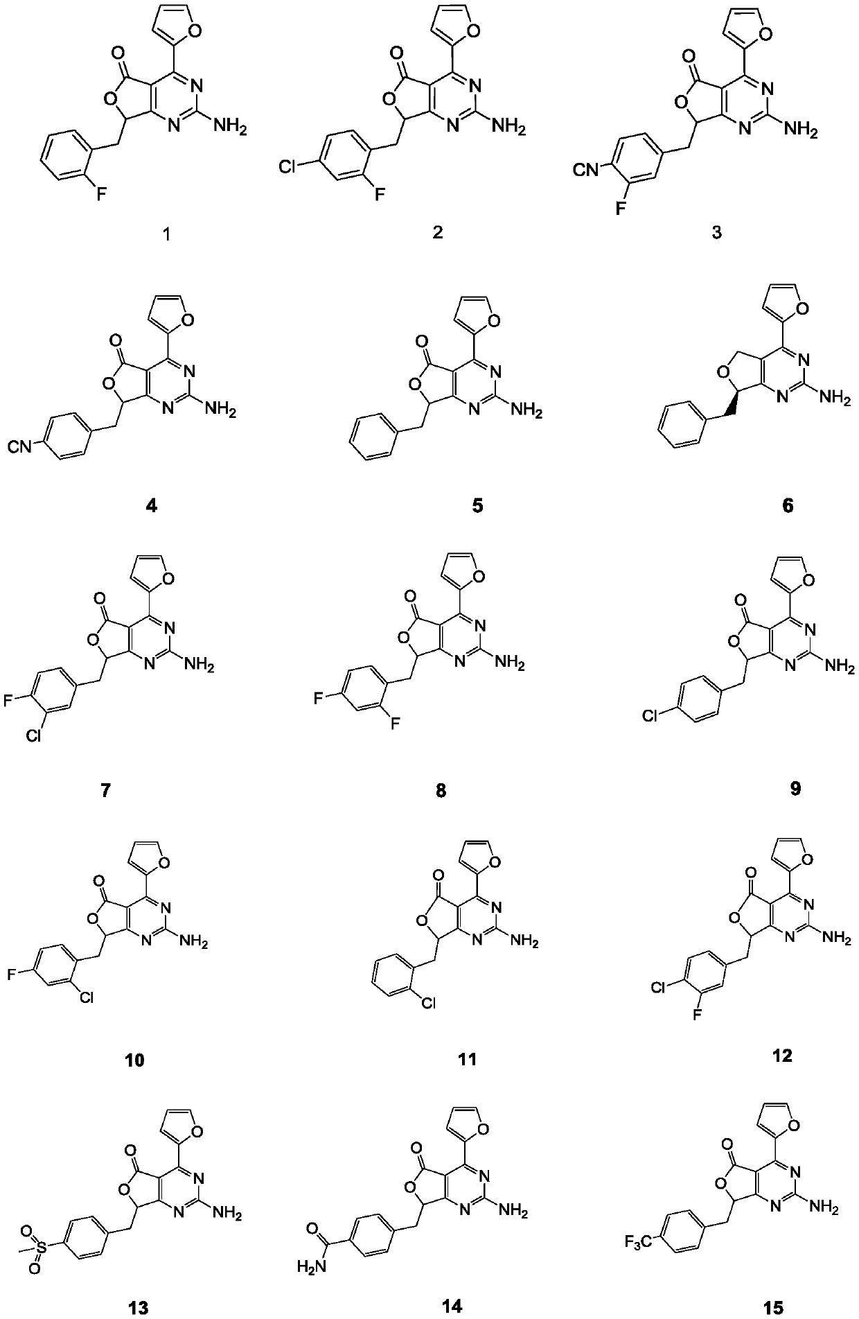 Aminopyrimidino-five-membered-heterocyclic compound, and intermediate, preparation method, medicine composition and application thereof