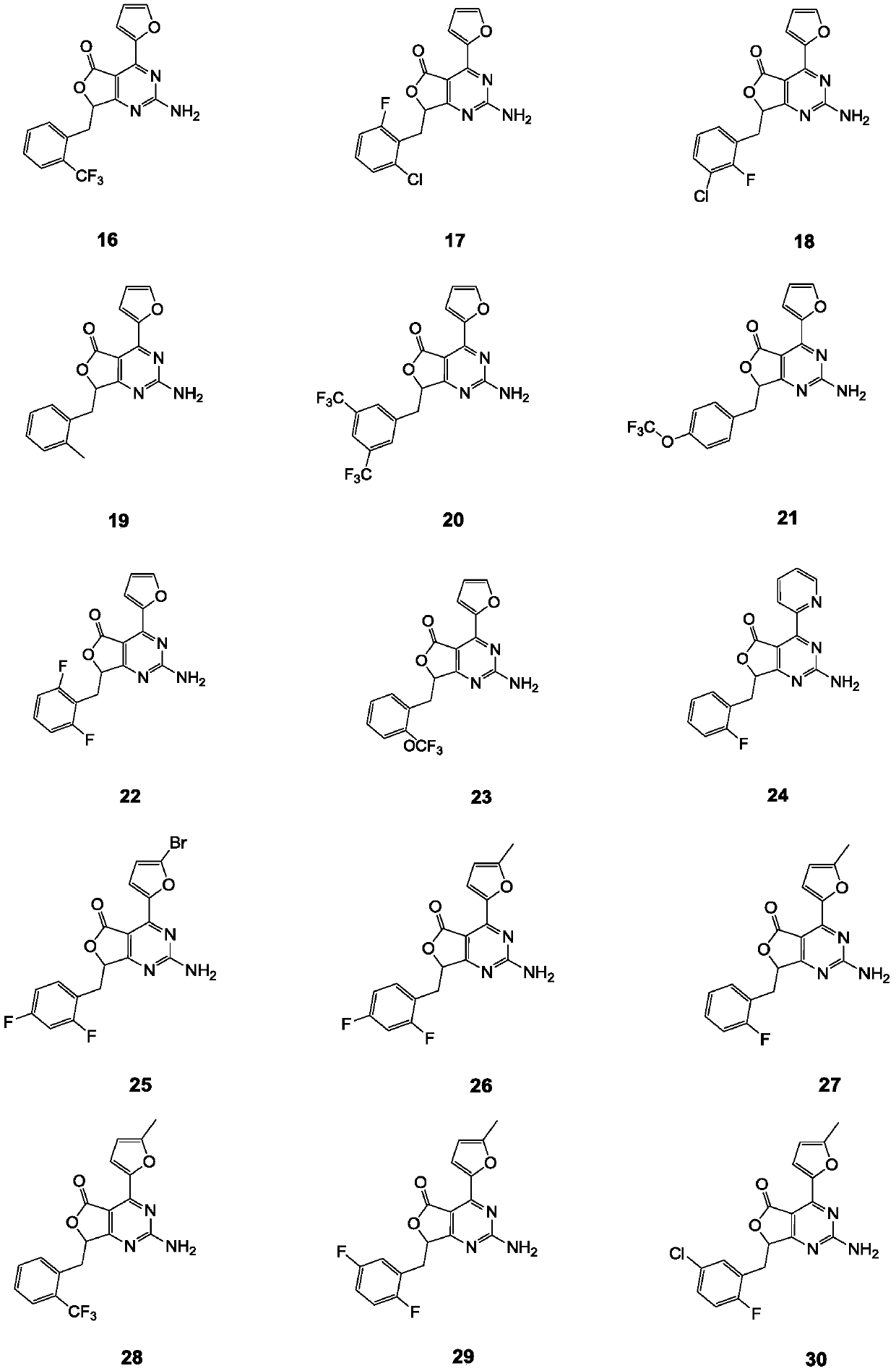 Aminopyrimidino-five-membered-heterocyclic compound, and intermediate, preparation method, medicine composition and application thereof