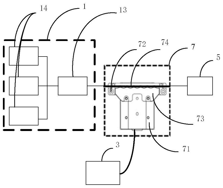 Fiber laser with adjustable light beam quality and method for outputting adjustable laser