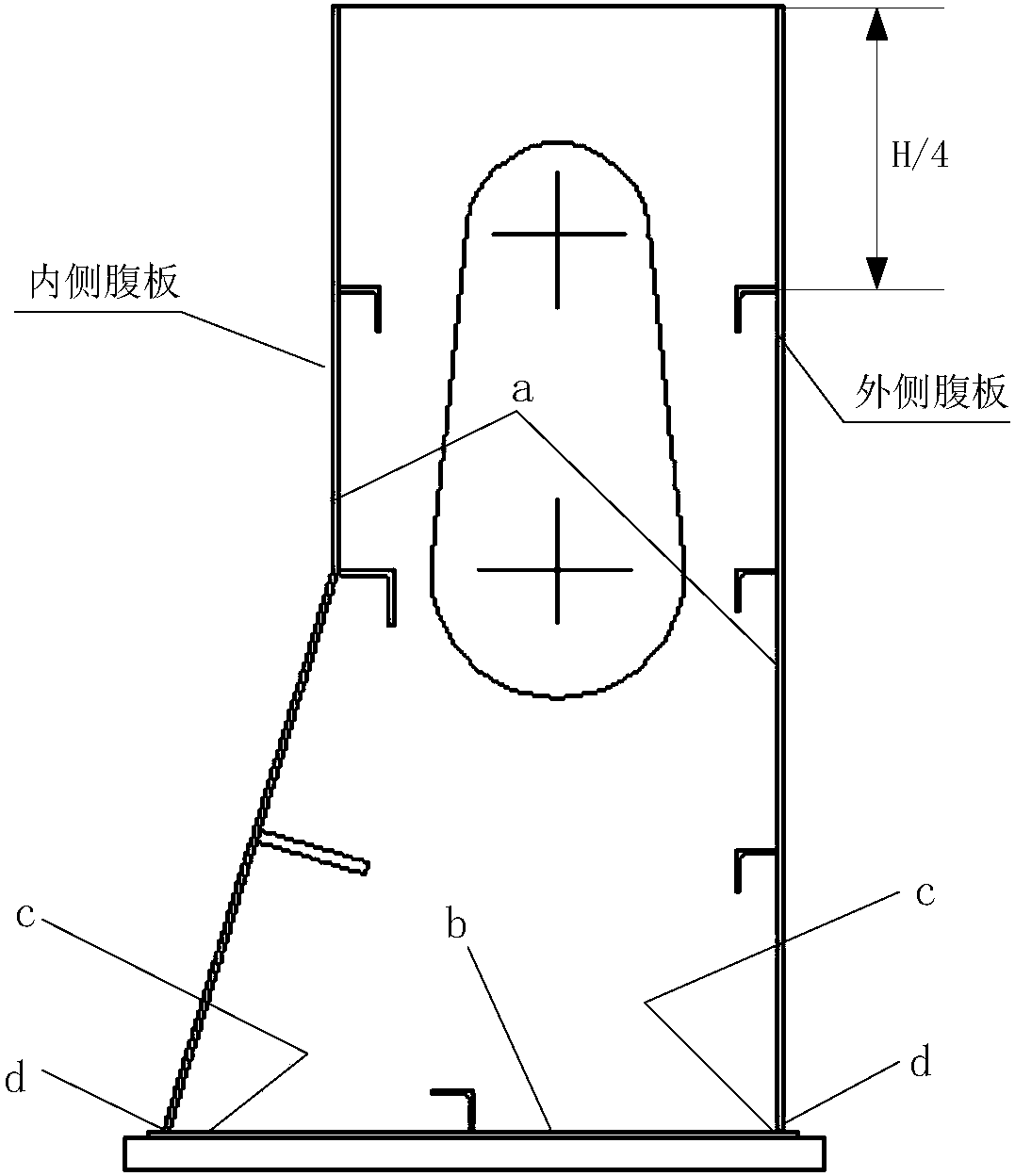 Robot automatic welding method for special-shaped box