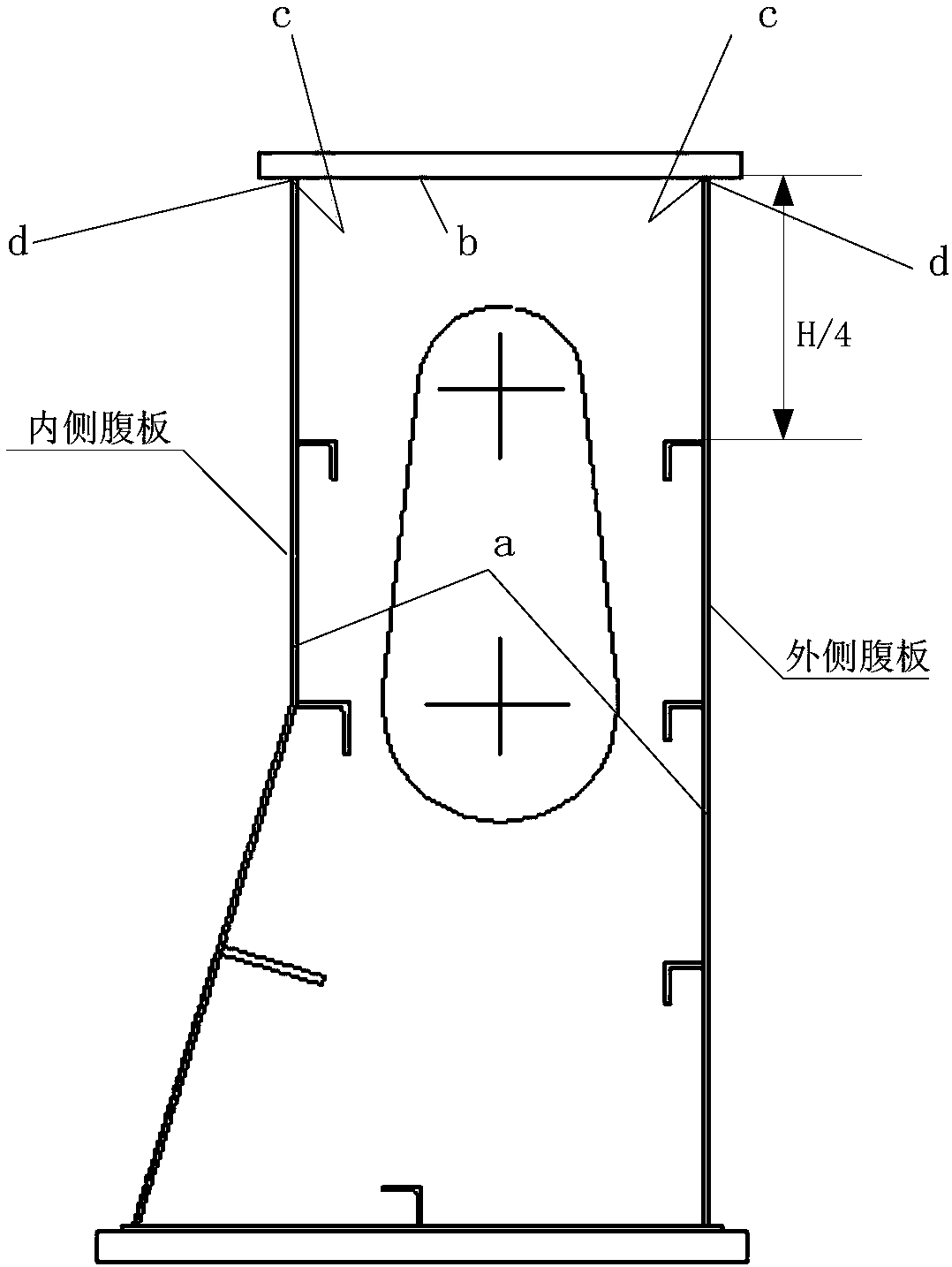 Robot automatic welding method for special-shaped box