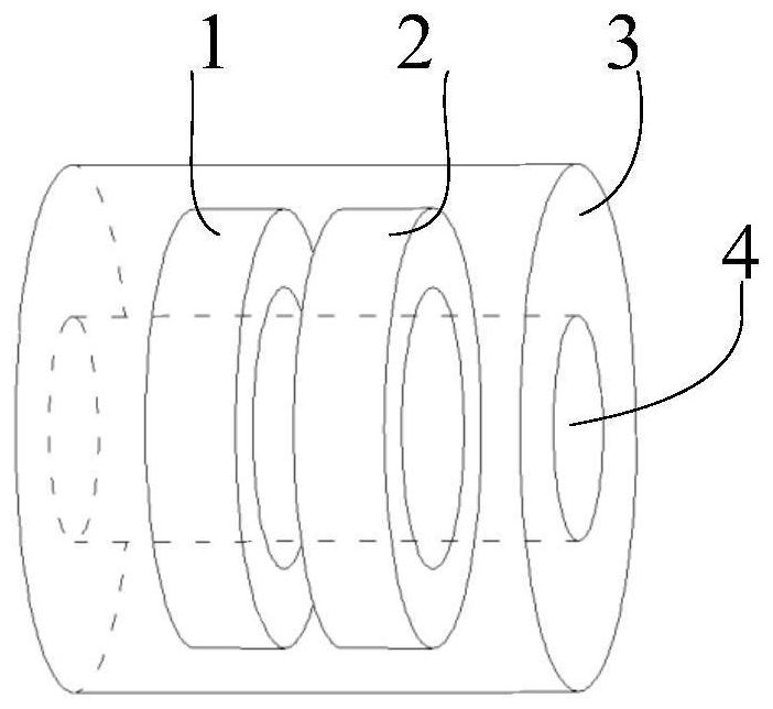 Conductivity measuring device capable of compensating environmental change and measuring method