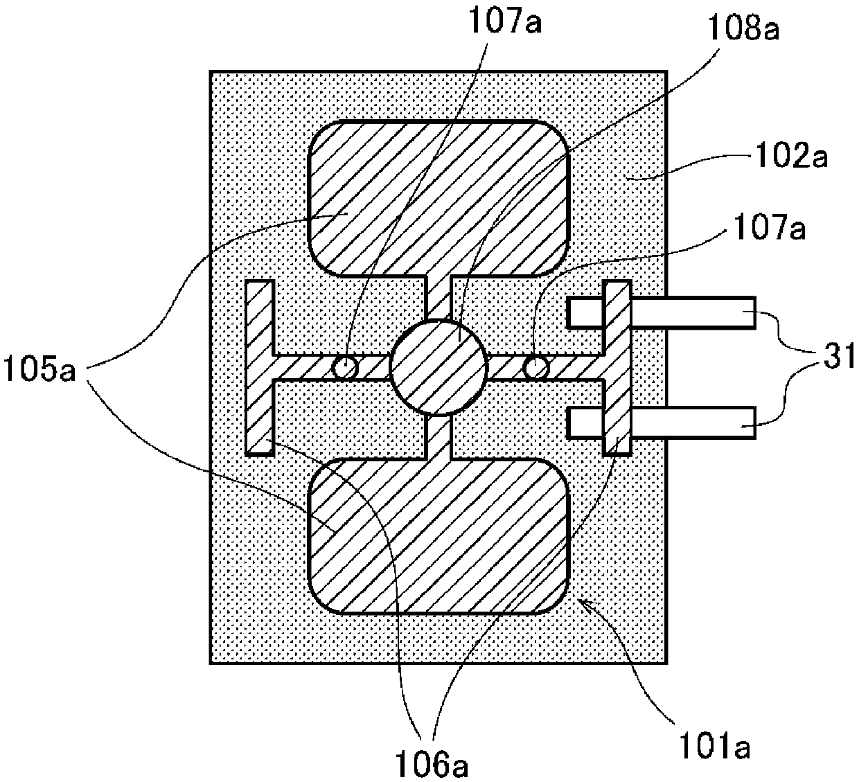 Method for separating mold and device for separating mold