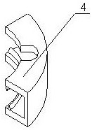 A segmented filter plate connector for petroleum transportation pipes