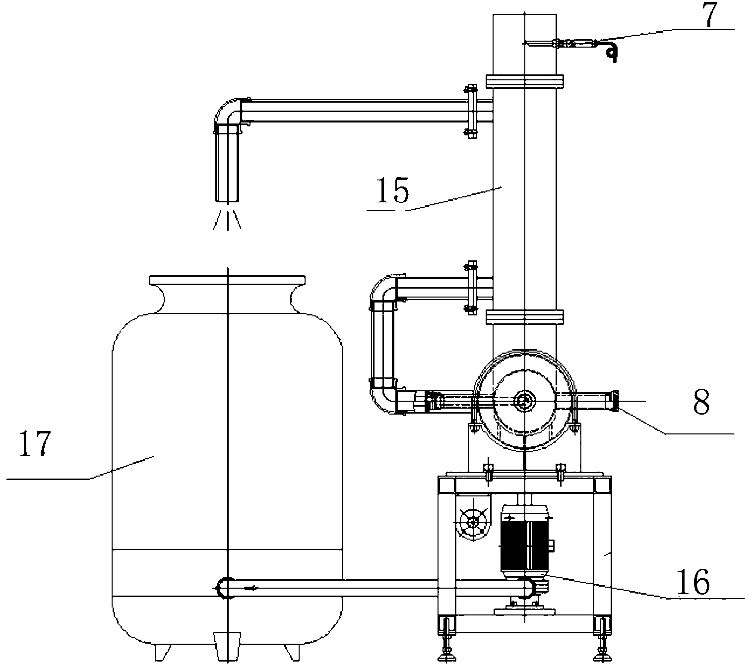 Method and device for testing gas combustion nozzle