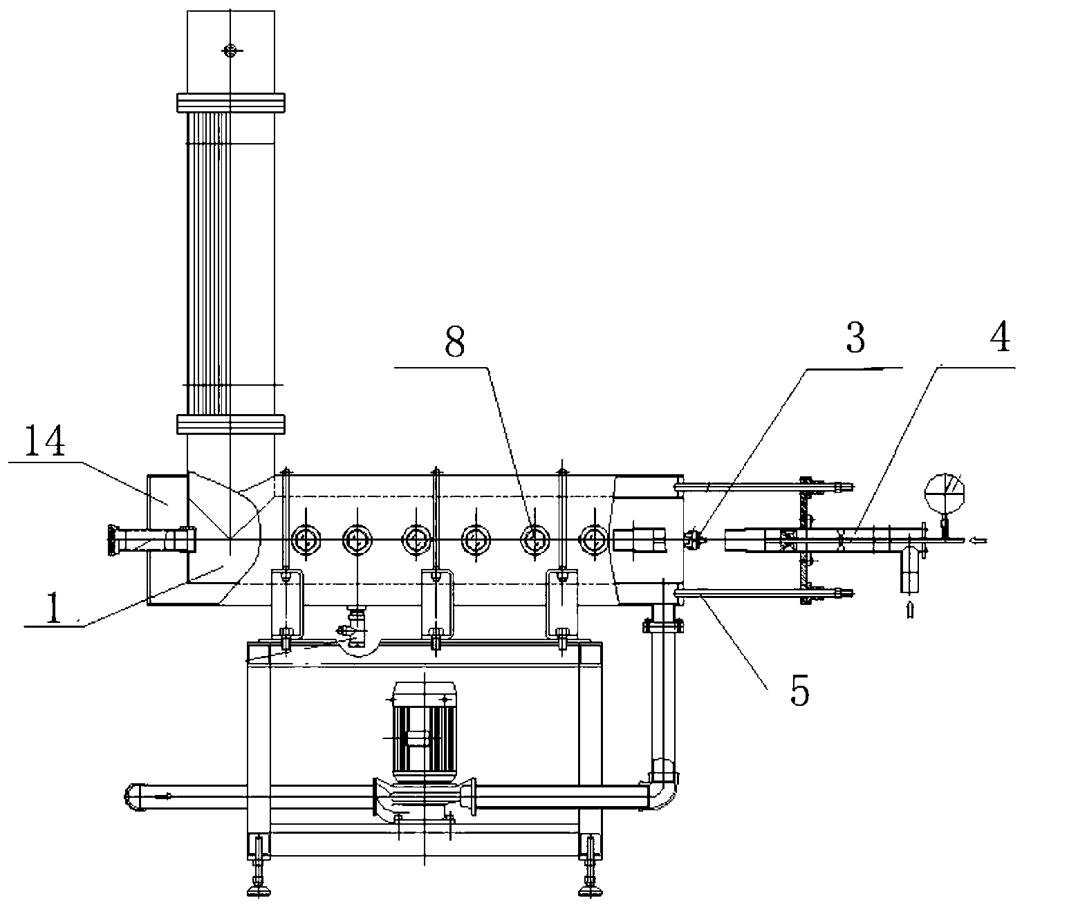 Method and device for testing gas combustion nozzle