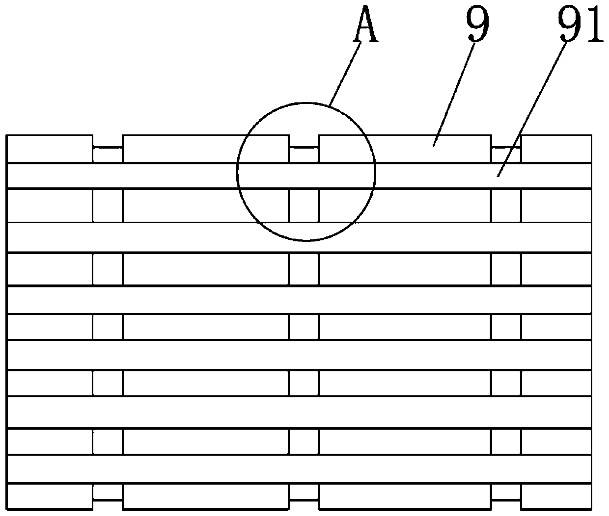 Corrosion-resistant and high-temperature-resistant cable