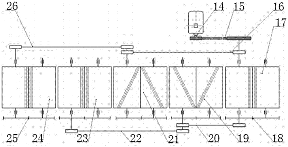 Industrial hemp peeling machine