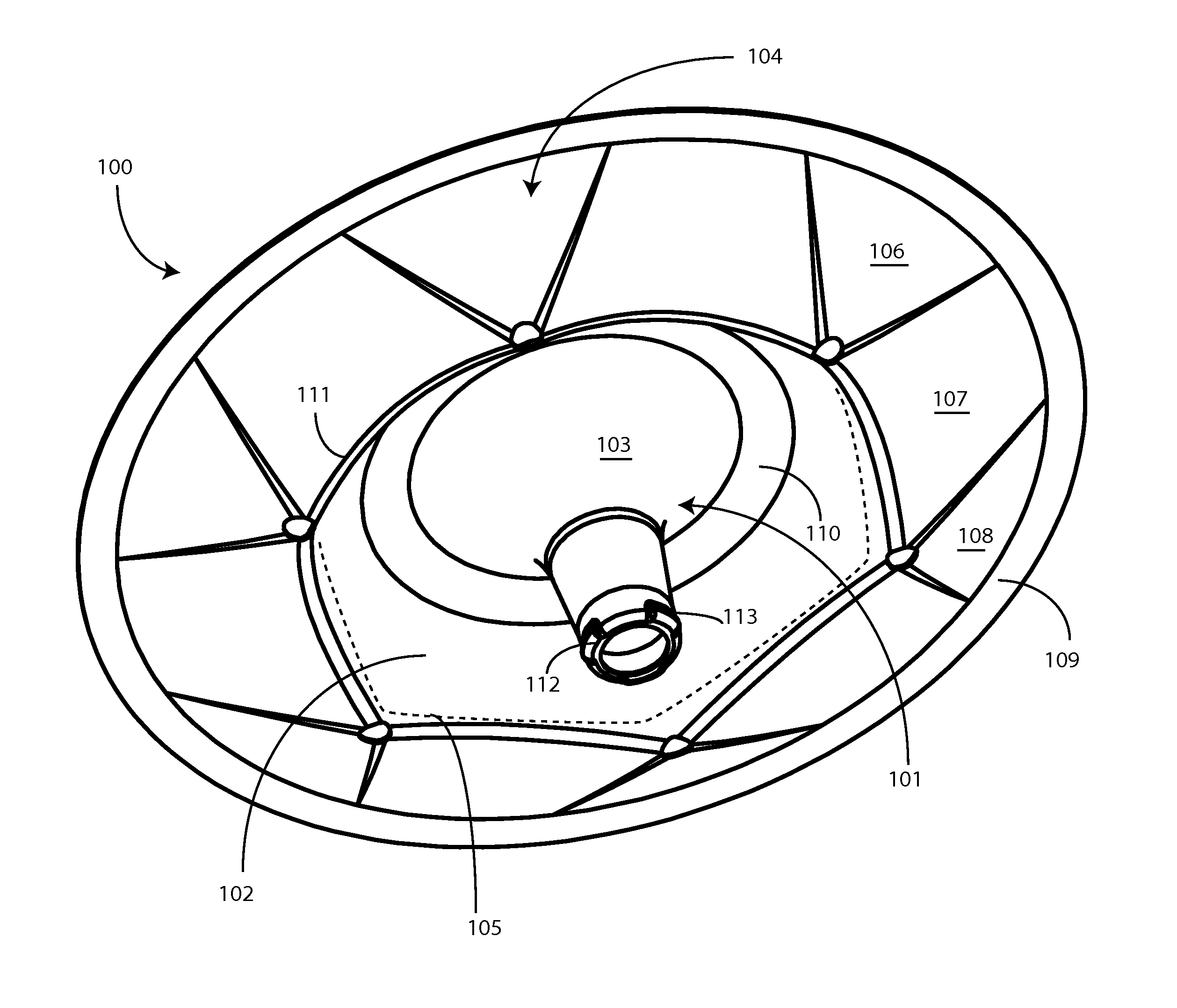 Splash-Retarding Fluid Collection System