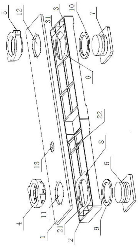 A safety protection type lithium ion battery cover plate