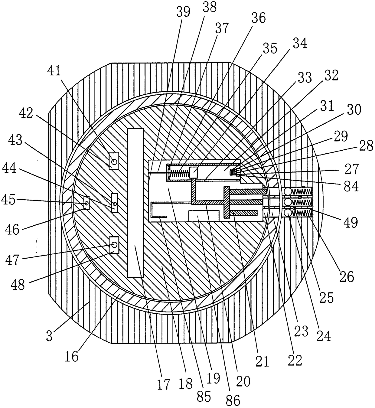 A Hockey Puck Locking System with Active Locking Function