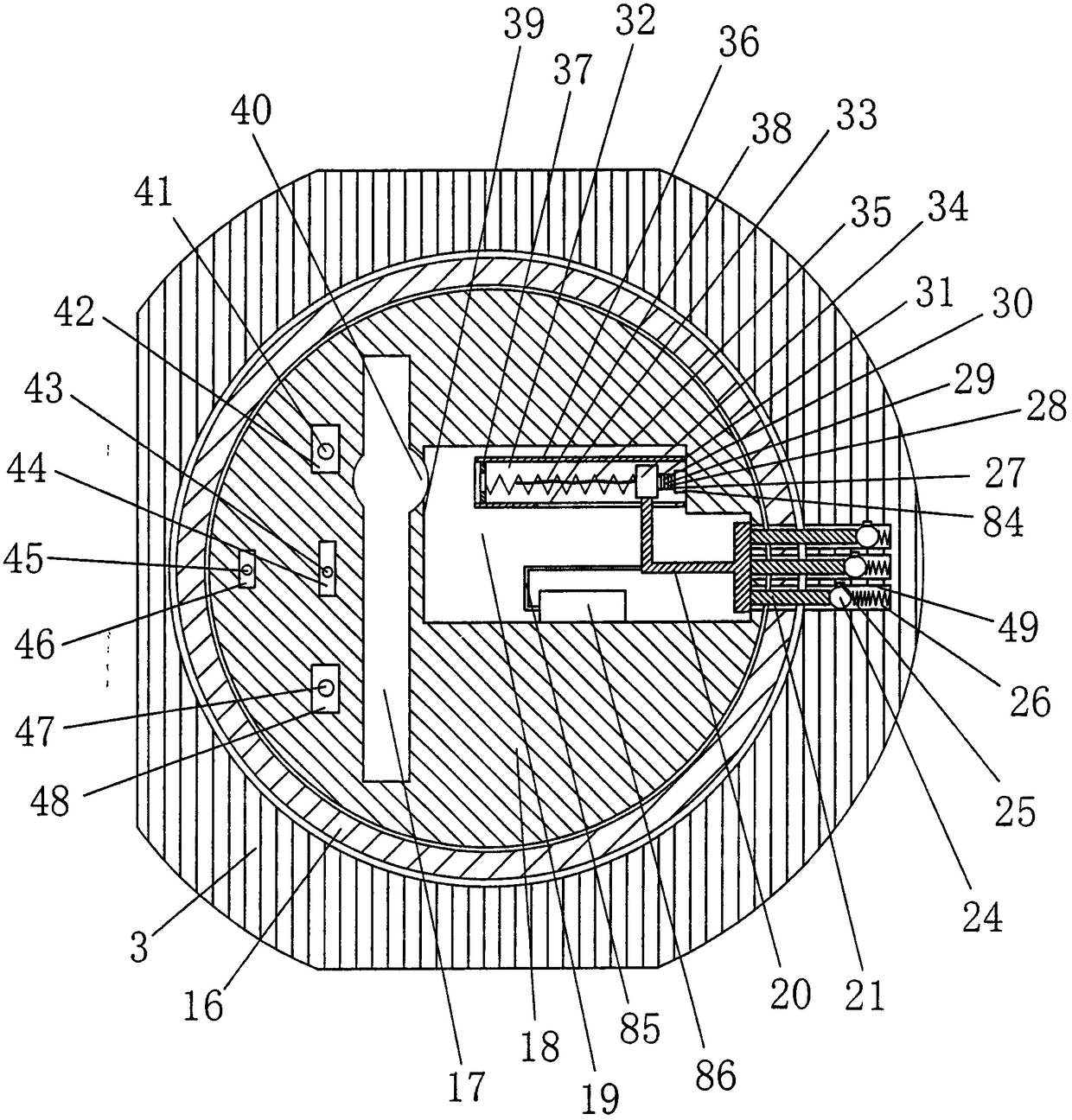 A Hockey Puck Locking System with Active Locking Function