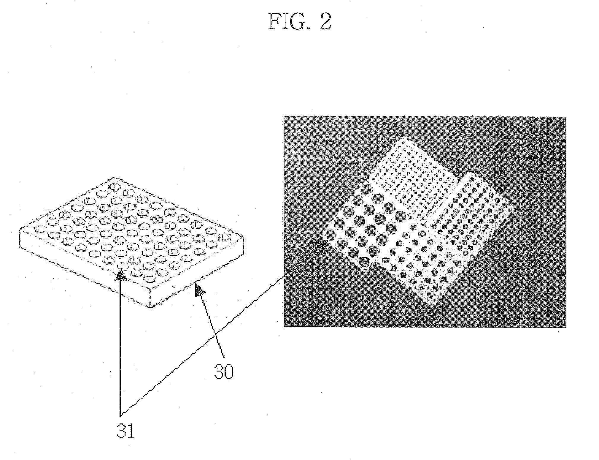 Mold of recipient block and usage thereof