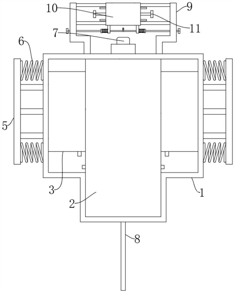 Device for collecting secretions in male urethra