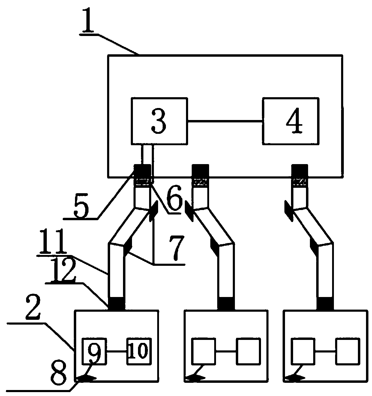 A drinking water supply waterway safety control device and system