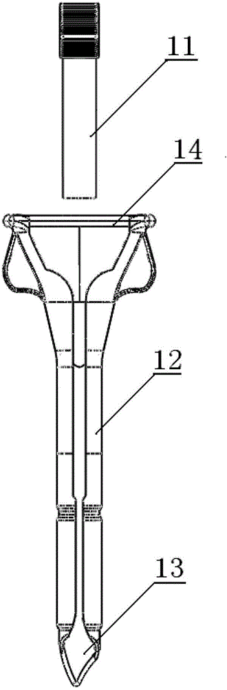 Introducer for laparoscopic surgery puncture outfit